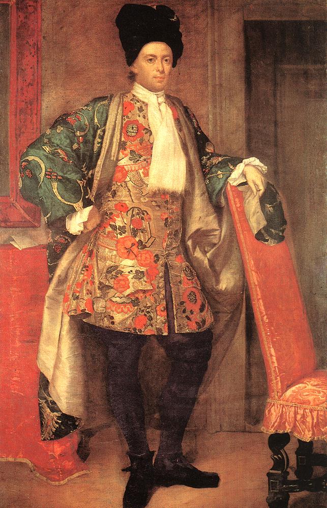 GHISLANDI, Vittore Portrait of Count Giovanni Battista Vailetti dfhj